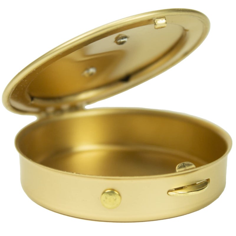 Cathedral Art Abbey & CA Gift Gold Latin Cross Pyx Container - Image 3